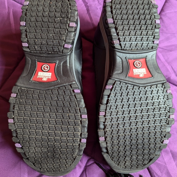 Skechers D'lite Comp Toe Slip Resistant Work Shoes - Picture 5 of 10